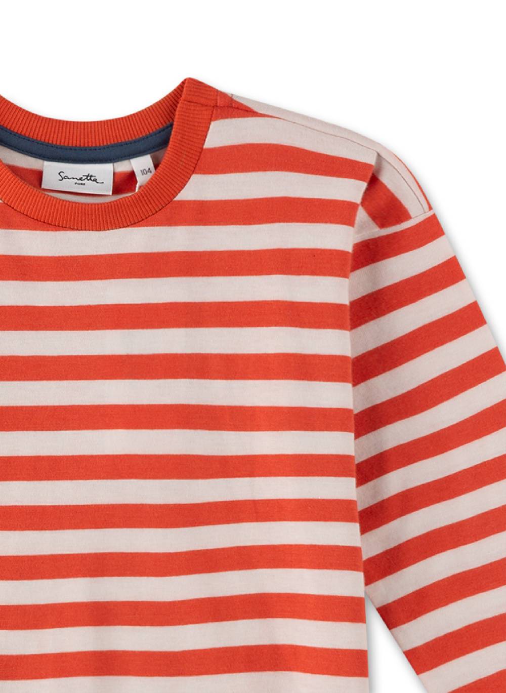 Sanetta Jungen-Langarmshirt Orange Kostenloser Versand