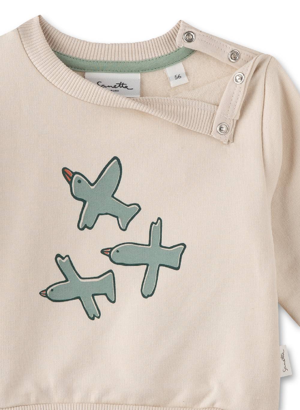 Sanetta Jungen-Sweatshirt Beige Günstig kaufen