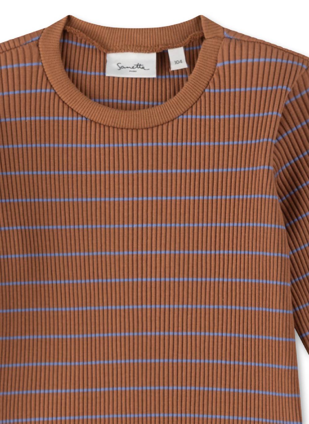 Sanetta Mädchen-Langarmshirt Braun Online Shopping