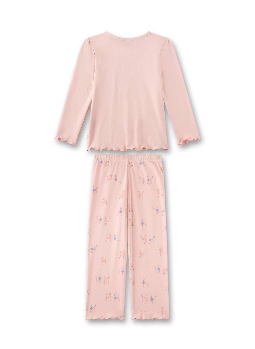 Sanetta Mädchen-Schlafanzug lang Rosa Valentinstagsangebot