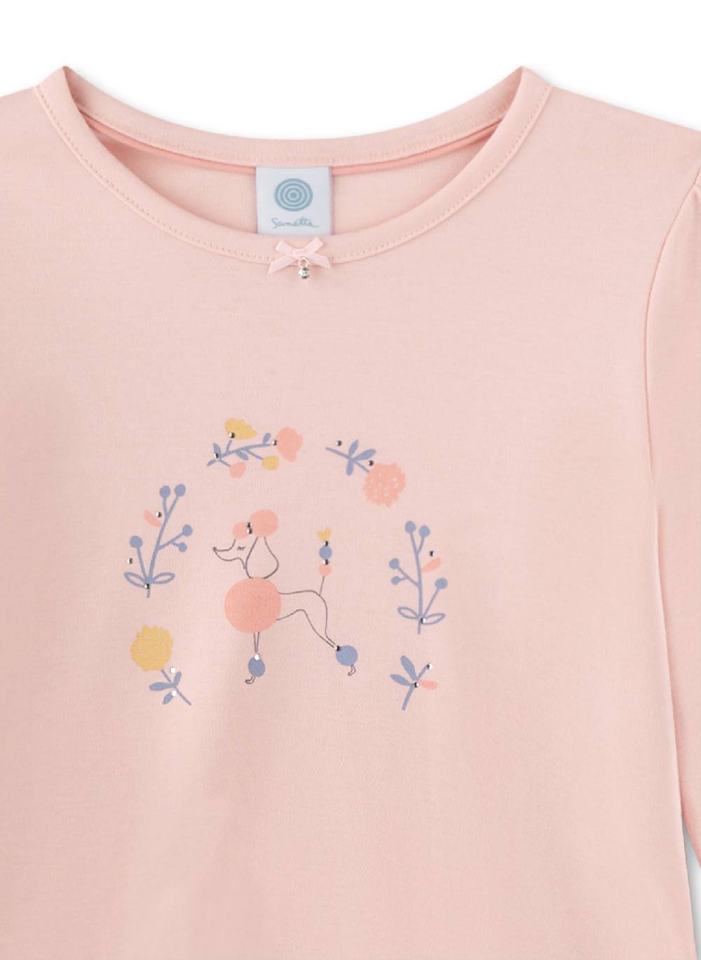 Sanetta Mädchen-Schlafanzug lang Rosa Valentinstagsangebot