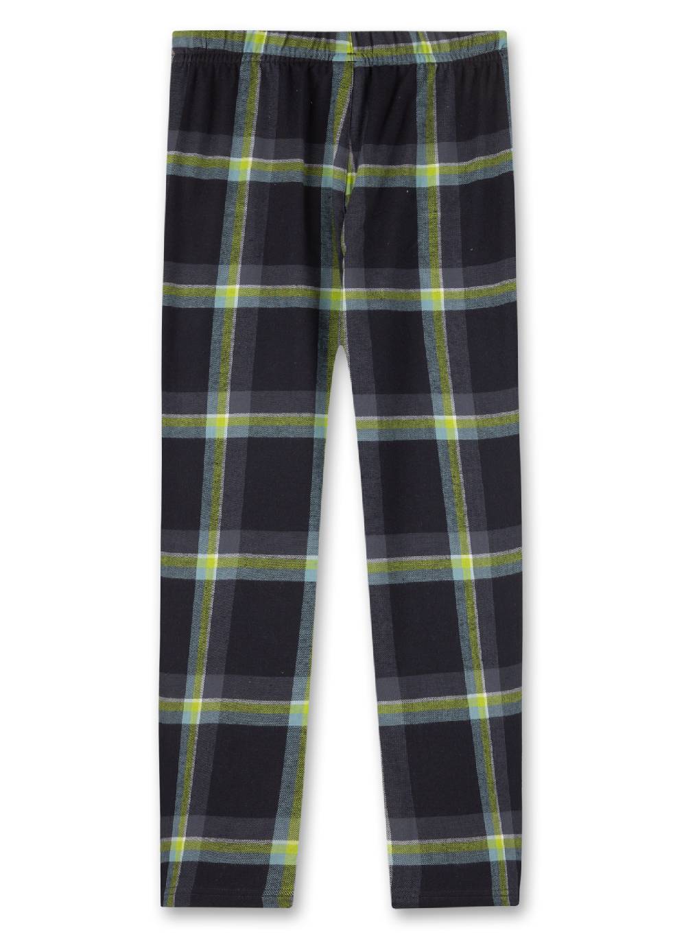 Sanetta Jungen-Pyjamahose Dunkelgrau kariert Riesige Ersparnisse