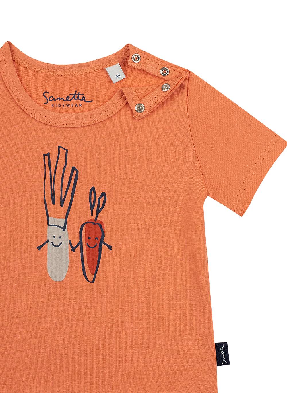Sanetta Jungen T-Shirt Orange Begrenzte Freigabe