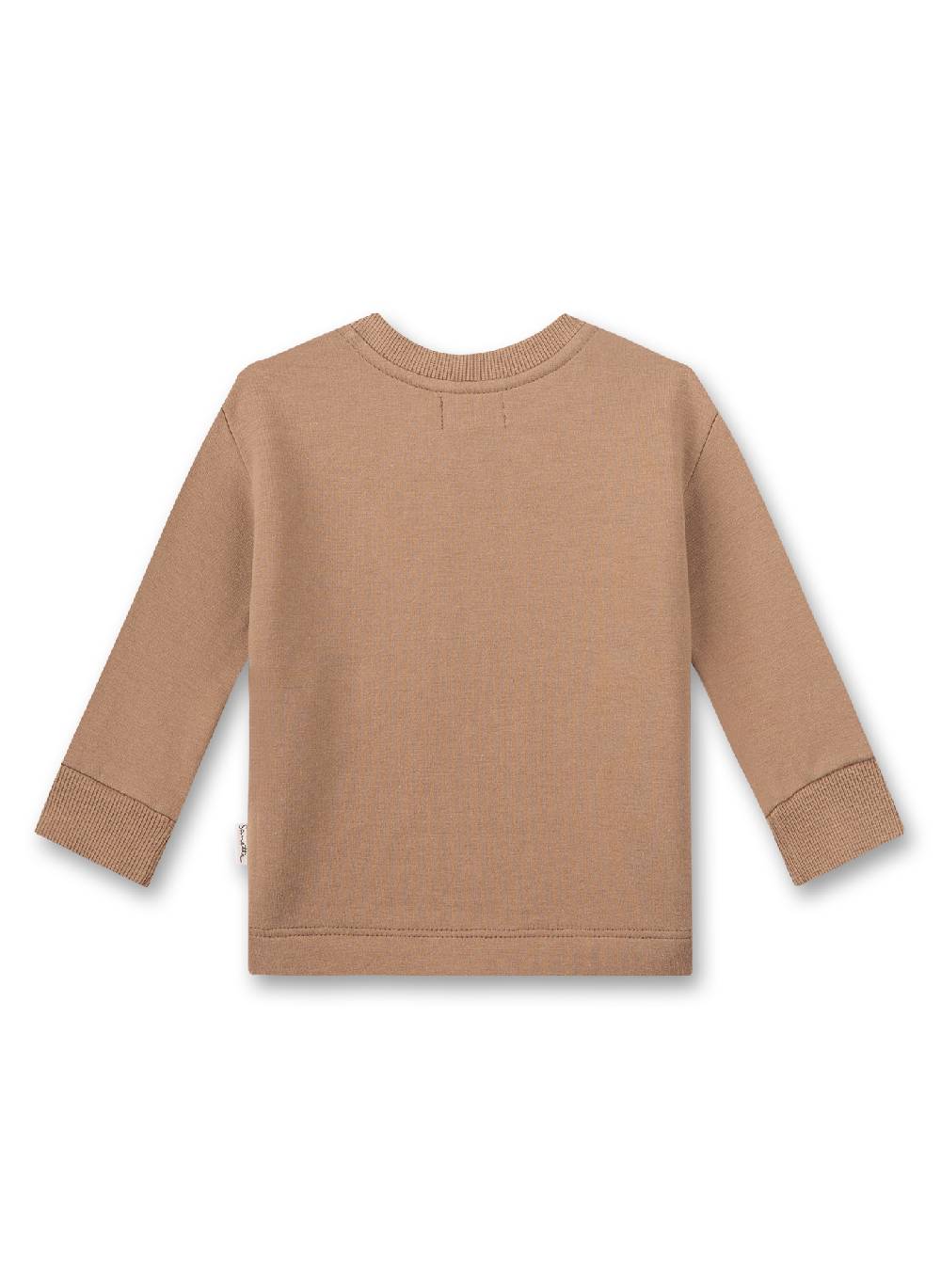 Sanetta Jungen-Sweatjacke Braun Sonderangebot der Fabrik
