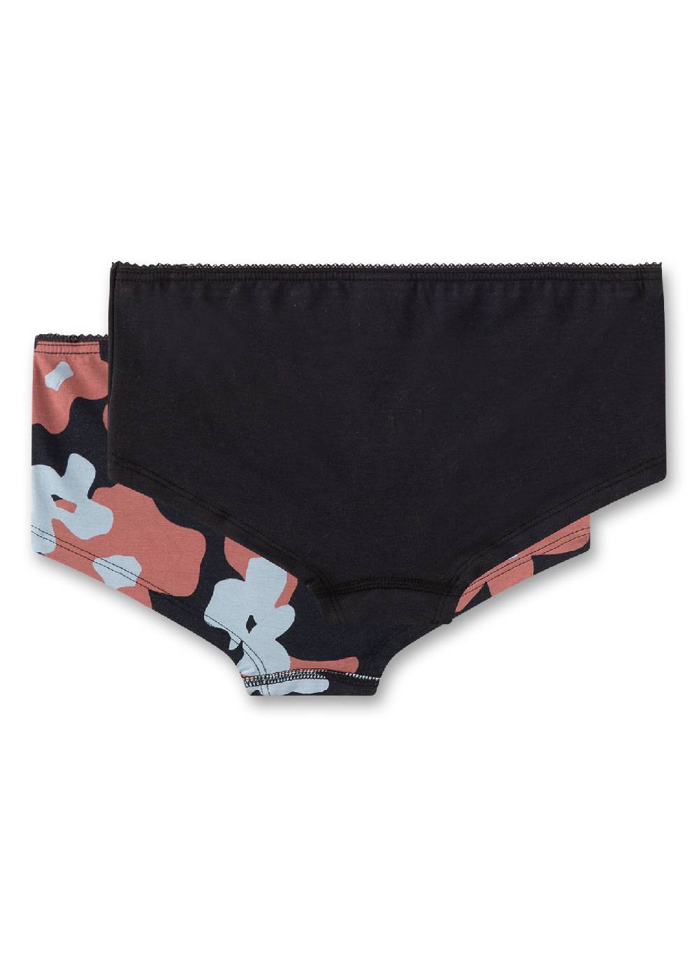 Sanetta Mädchen-Cutbriefs (Doppelpack) Dunkelgrau Preisnachlass
