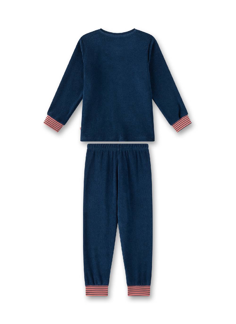 Sanetta Mädchen-Schlafanzug Blau aus Nicki Top Angebot