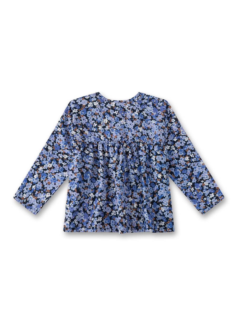 Sanetta Mädchen-Bluse Blau Saisonale Angebote