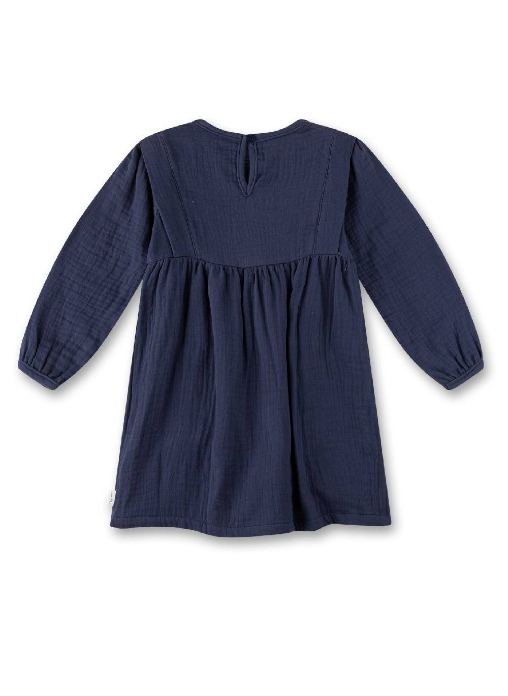 Sanetta Mädchen-Kleid Blau Räumungsverkauf