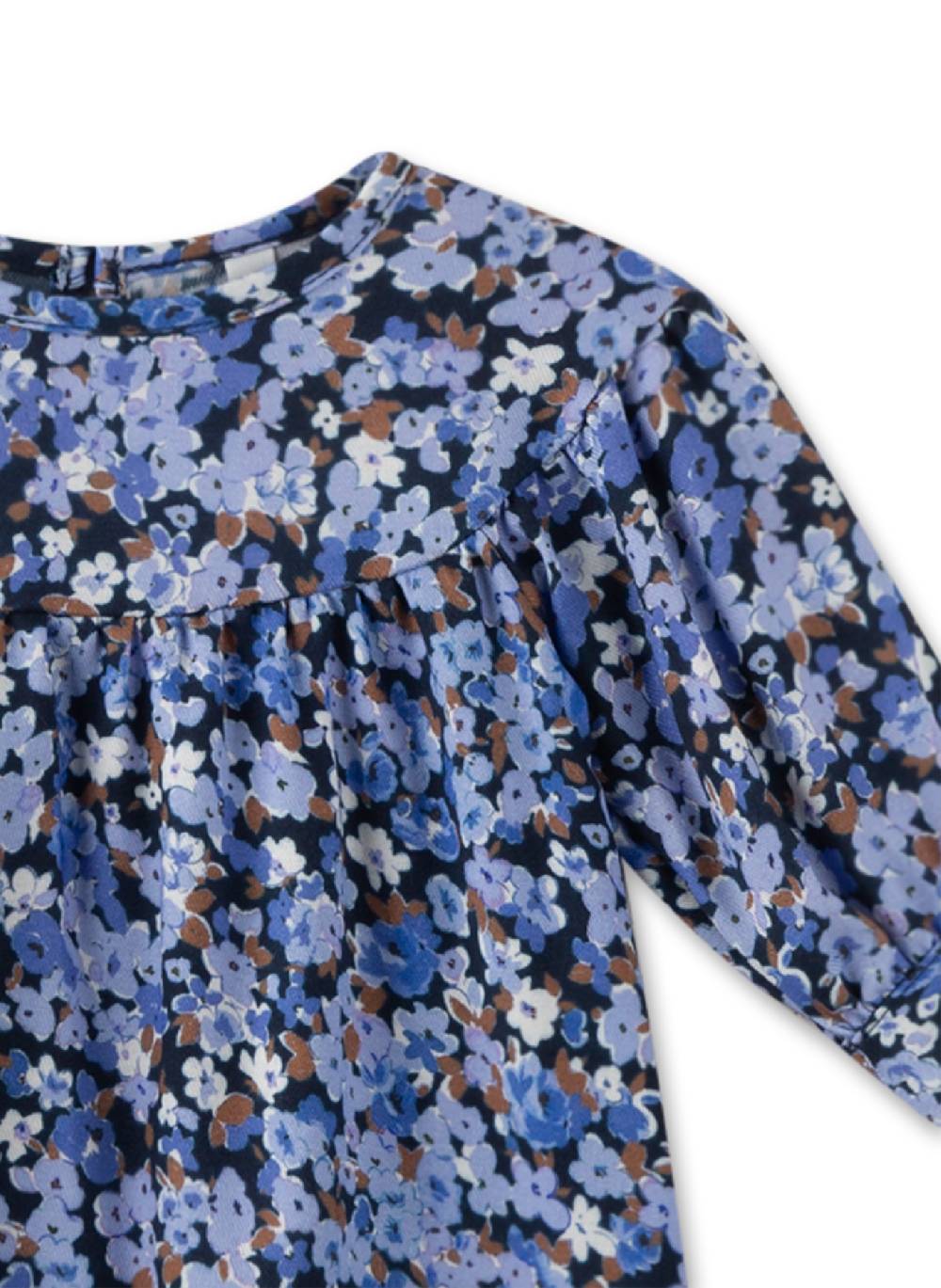 Sanetta Mädchen-Kleid Blau Riesige Ersparnisse