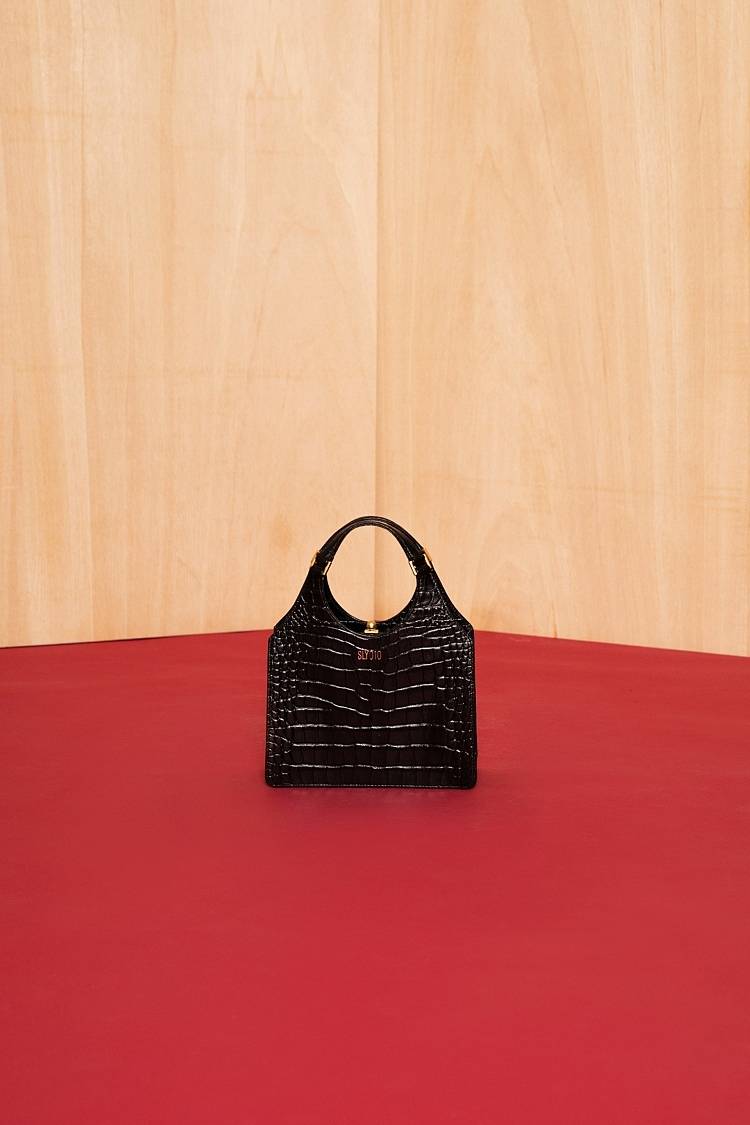 Sly 010 Maria Bag aus Leder mit Kroko-Prägung Angebote