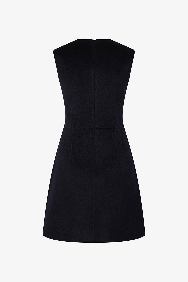 Sly 010 Tailliertes Kleid aus Doubleface Fabrikpreis
