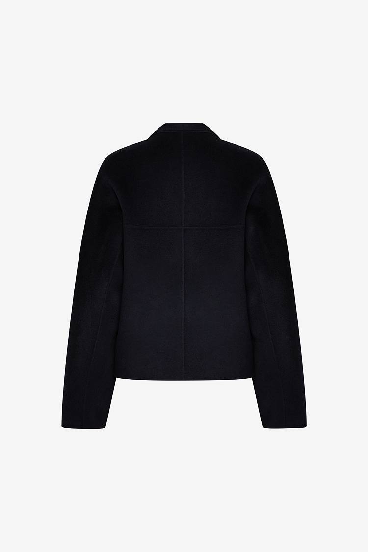 Sly 010 Minimalistische Knopflose Doubleface-Jacke Sonderangebot