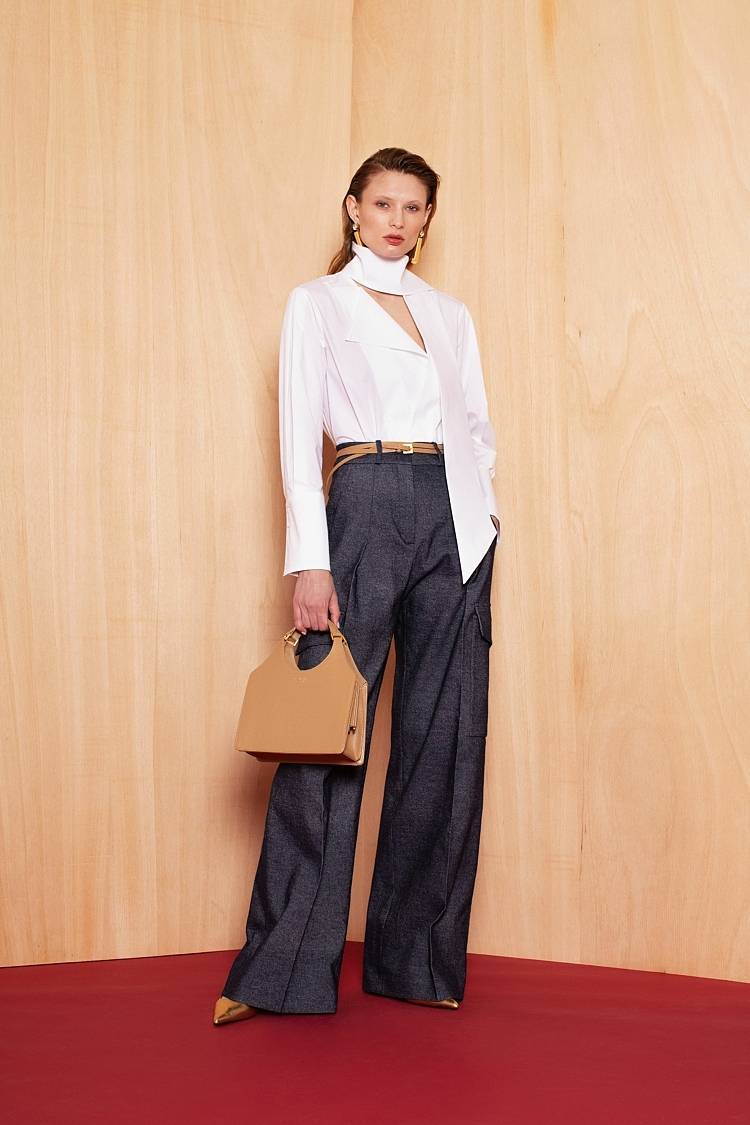 Sly 010 Denimhose mit Cargotaschen Flash Sale
