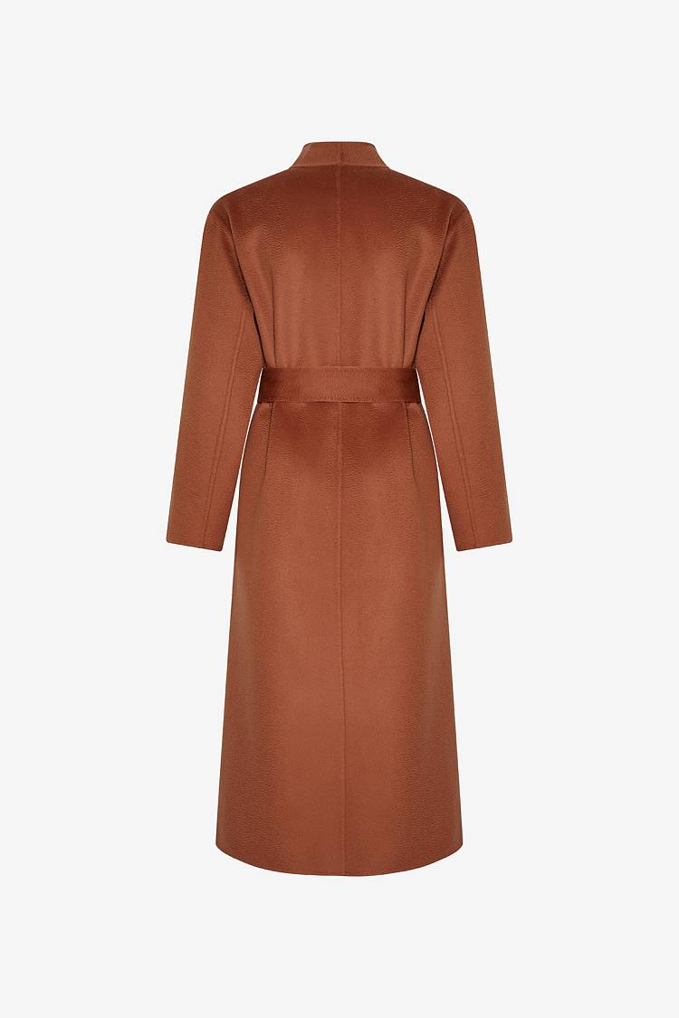 Sly 010 Minimalistischer Doubleface-Mantel mit Gürtel Saisonschlussverkauf
