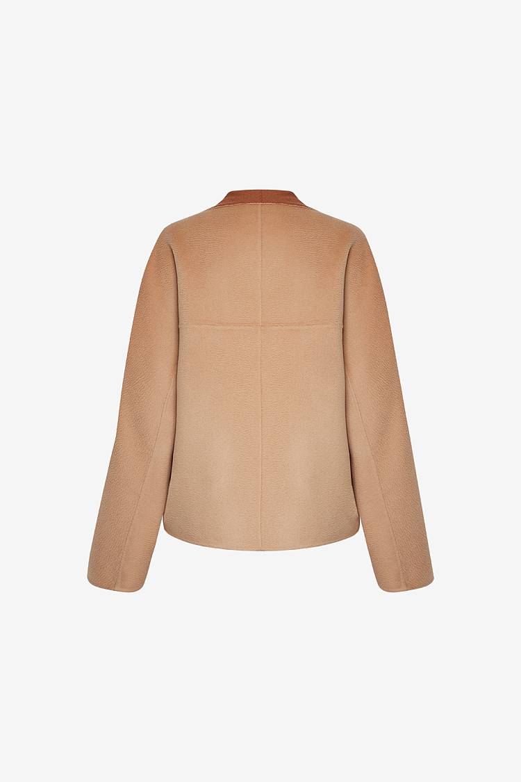 Sly 010 Minimalistische Knopflose Doubleface-Jacke Weihnachtsangebot