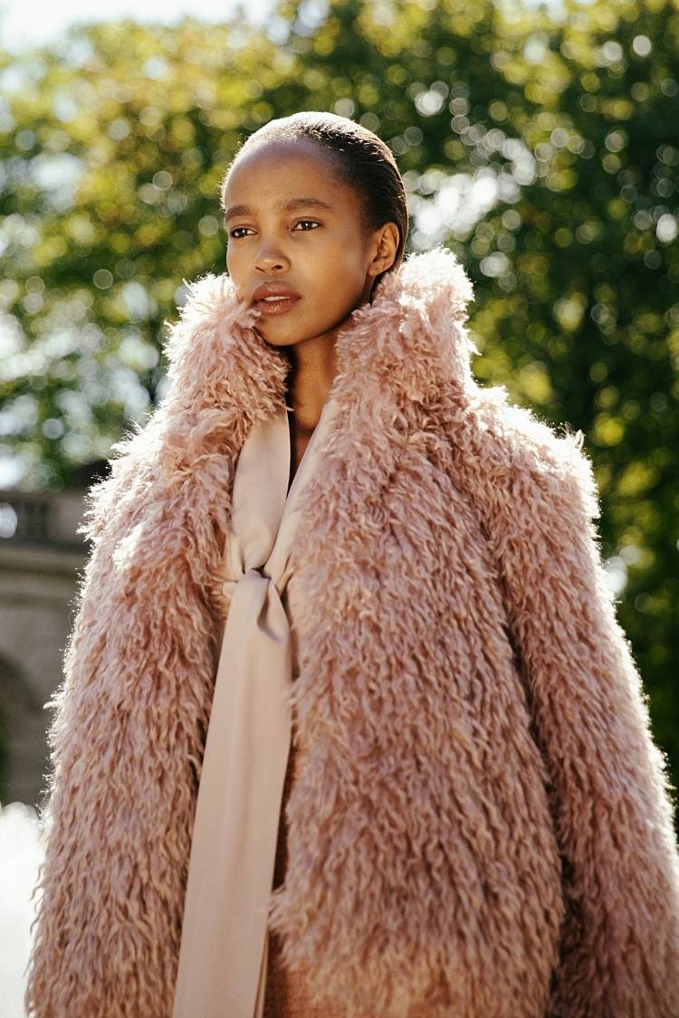 Sly 010 Kastige Faux-Fur Jacke Zeitlich begrenztes Angebot
