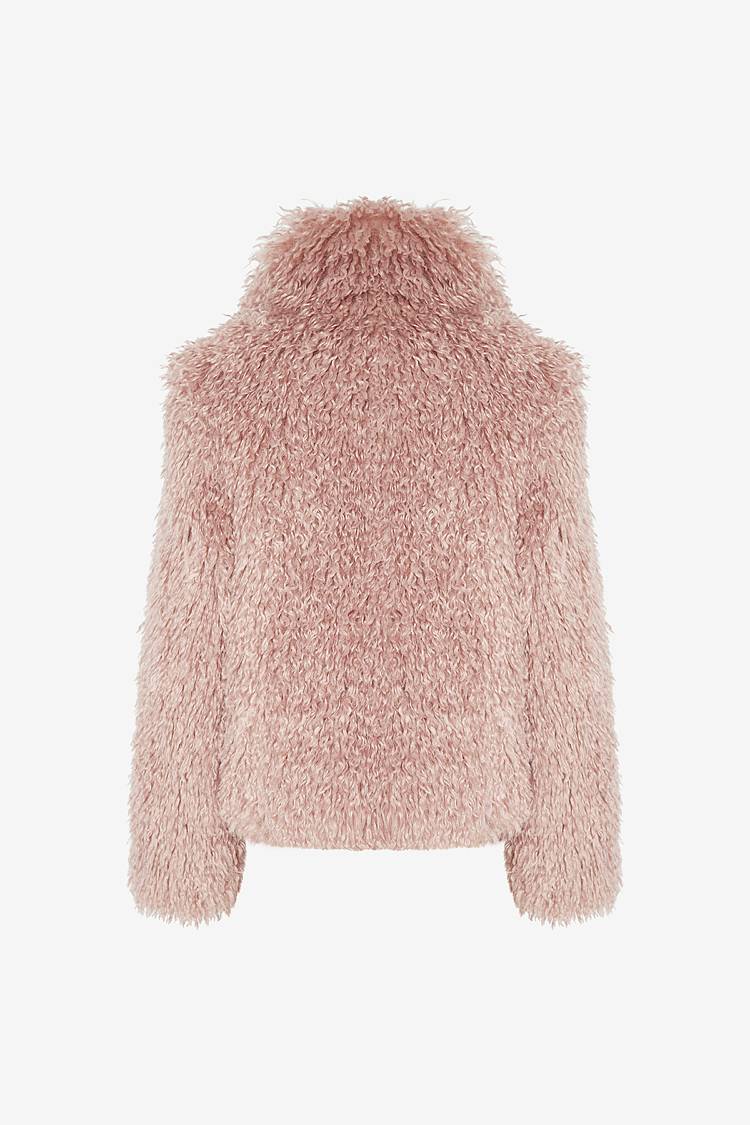 Sly 010 Kastige Faux-Fur Jacke Zeitlich begrenztes Angebot