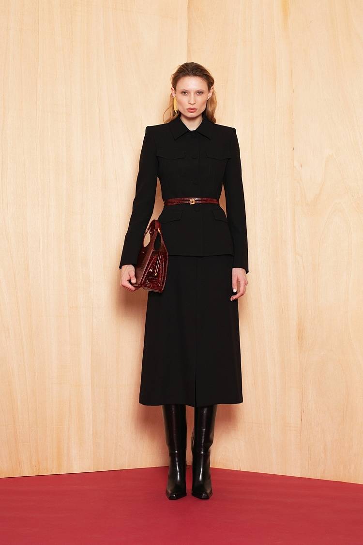 Sly 010 Maria Bag aus Leder mit Kroko-Prägung Fabrik Onlineshop