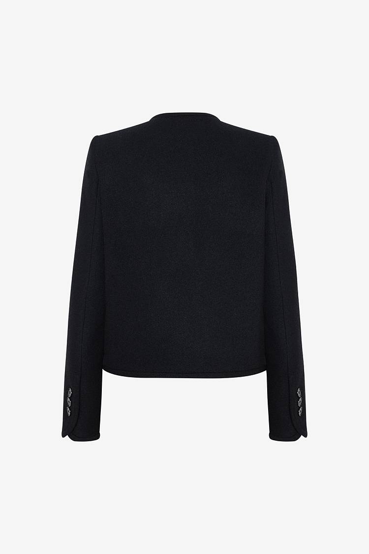 Sly 010 Kurze Wolljacke Kostenlose Rückgabe