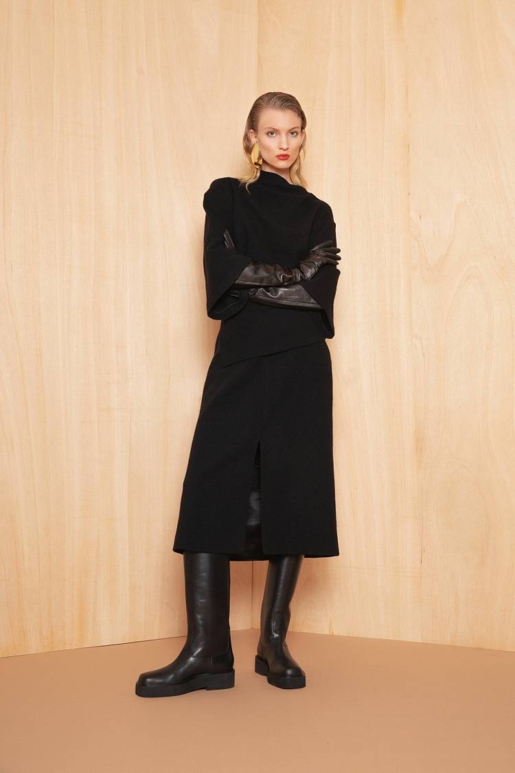 Sly 010 Minimalistischer Wollrock Letzte 3 Tage