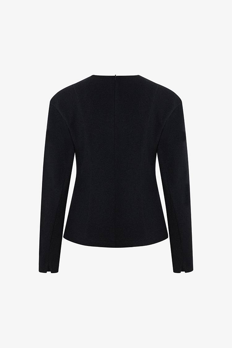 Sly 010 Minimalistisches tailliertes Wolltop JETZT KAUFEN