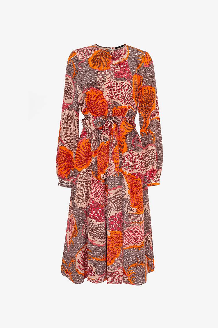 Sly 010 Feminines Seidenkleid 50% Rabatt mit kostenlosem Versand