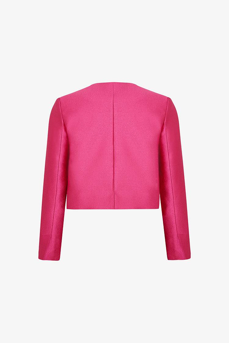 Sly 010 Kurze Jacke aus Taft Im Verkauf
