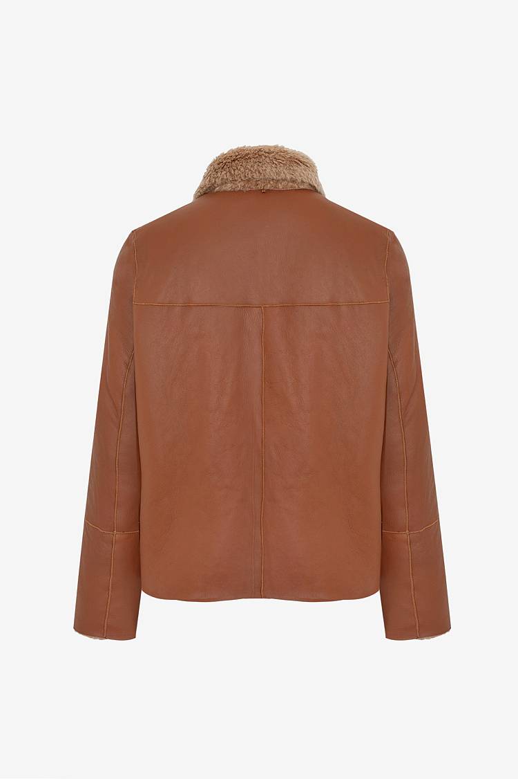 Sly 010 Harrington-Jacke aus Leder Kauf eins, bekomm eins gratis