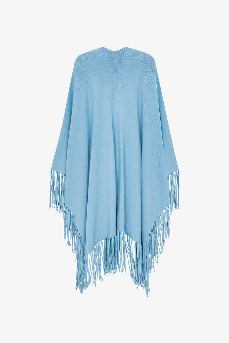 Sly 010 Kaschmir Poncho mit Fransen Rabatte dieses Monats