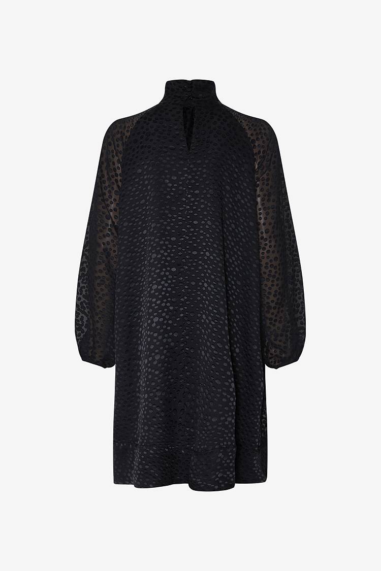 Sly 010 Polka Dot Kleid mit Stehkragen VIP-Rabatte