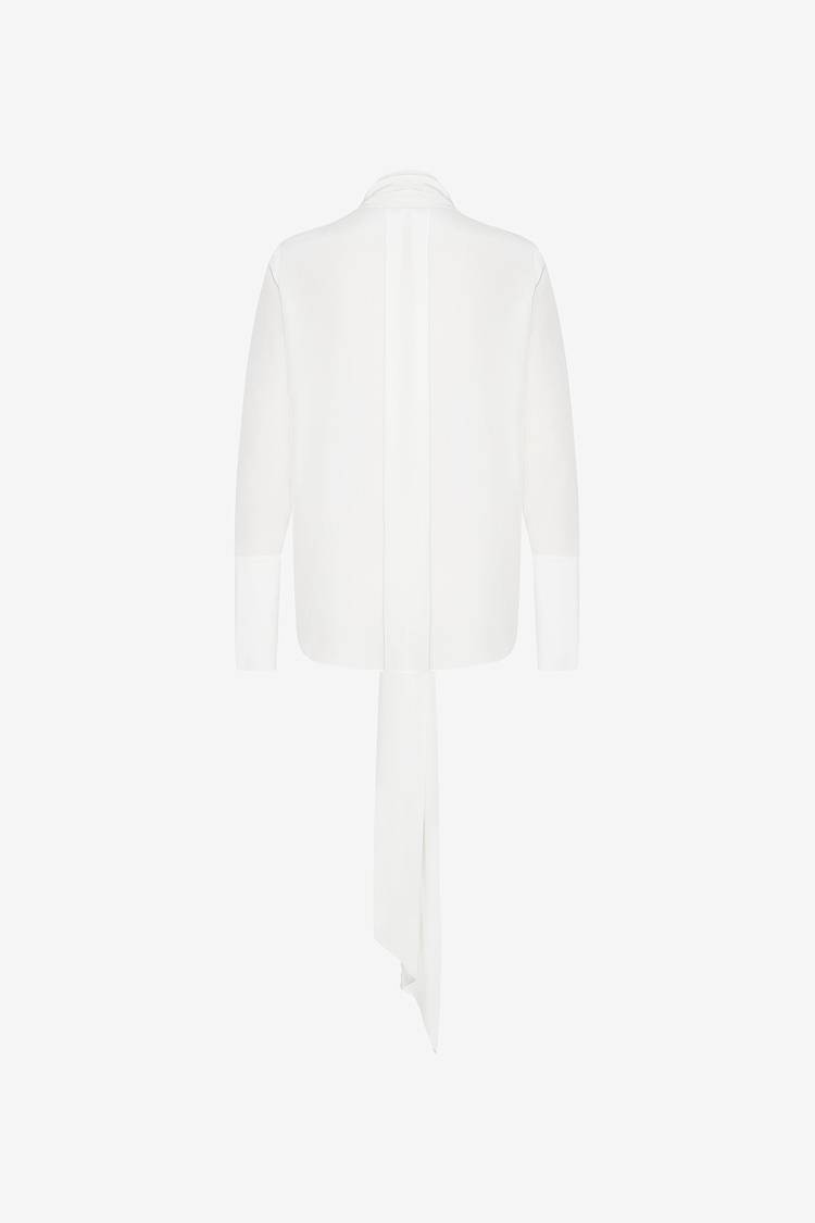 Sly 010 Lockere Seidenbluse mit Schluppe Zeitbegrenzte Promotion
