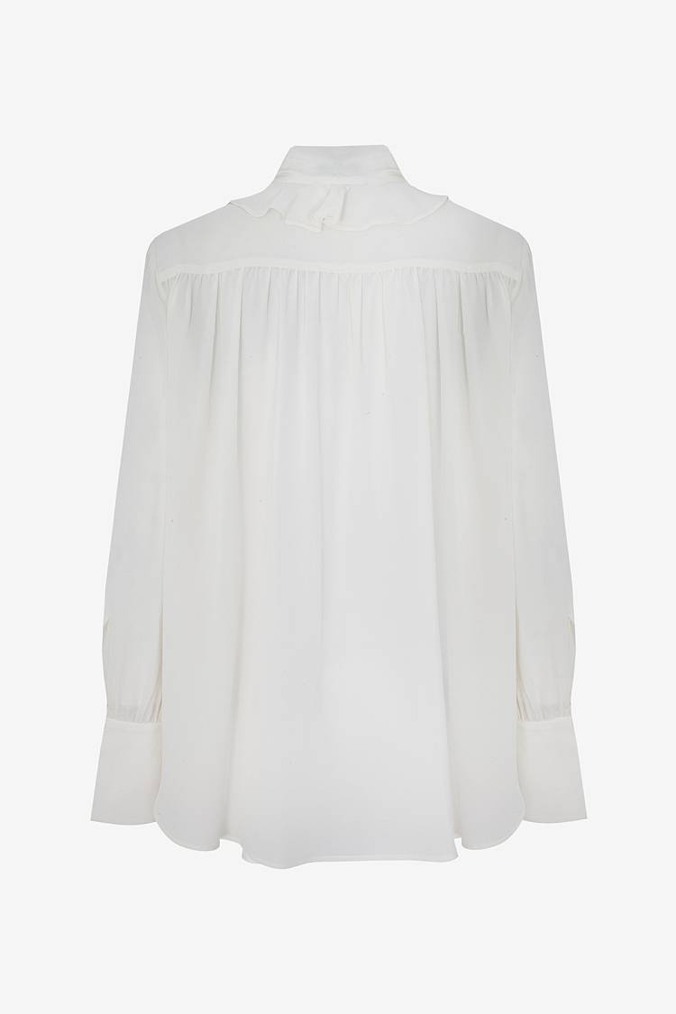 Sly 010 Seidenbluse mit Schluppe Bis zu 65% Rabatt