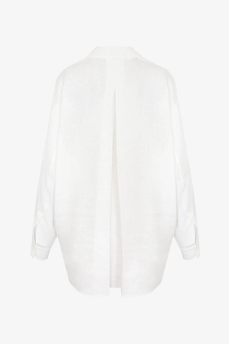 Sly 010 Baumwollbluse mit offenem Hemdkragen Neueste Mode