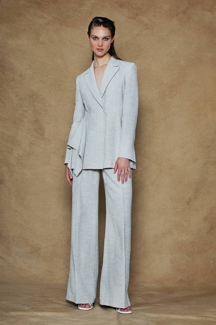 Sly 010 Gerade Hose mit Bundfalte Saisonale Angebote
