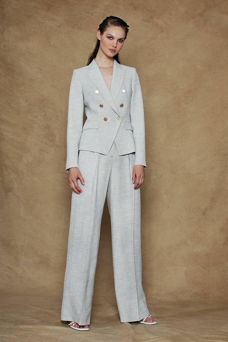Sly 010 Gerade Hose mit Bundfalte Saisonale Angebote