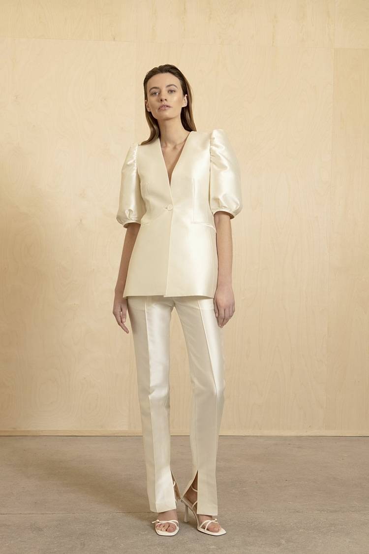 Sly 010 Bridal Blazer mit kurzen Ärmeln Begrenzte Freigabe
