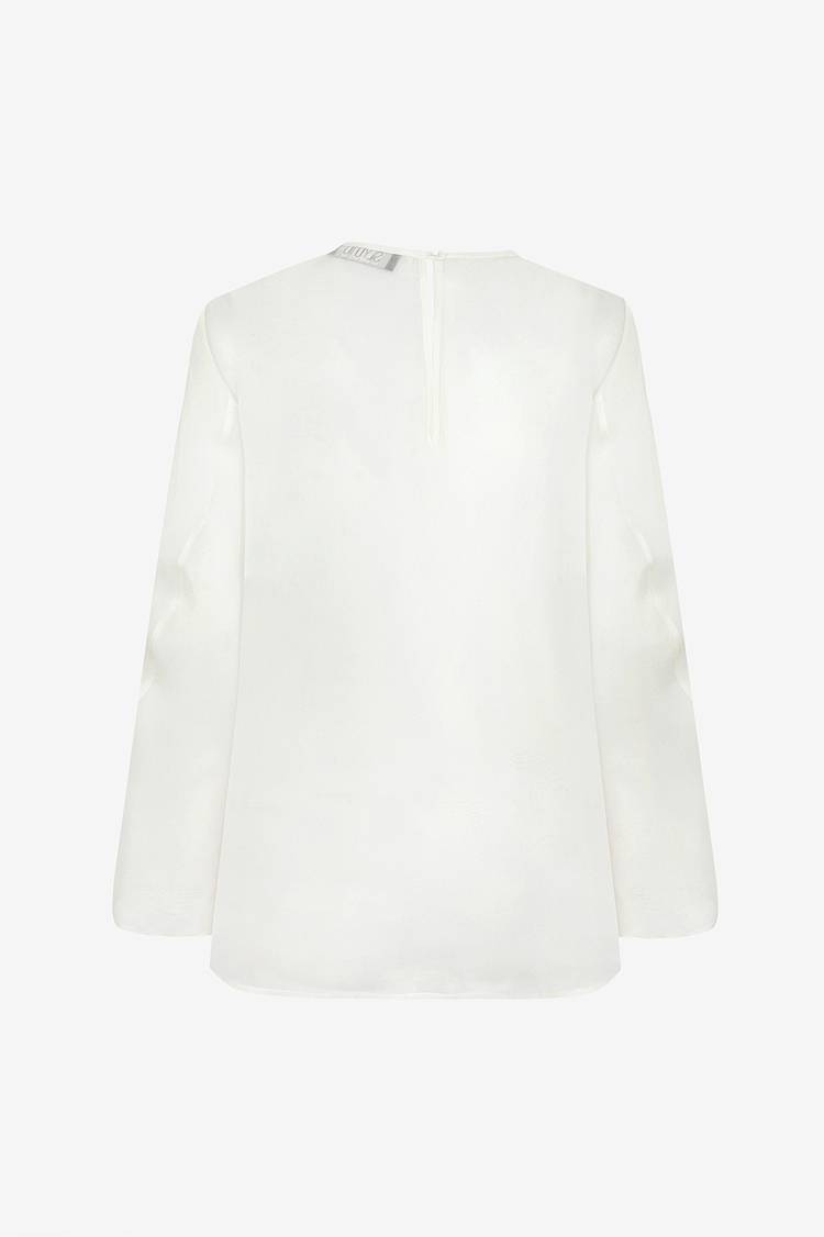 Sly 010 Top mit drapierter Schleife Bis zu 50% Rabatt