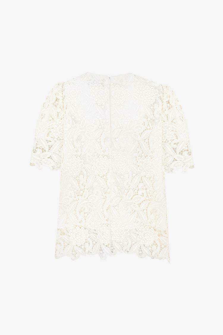 Sly 010 Kurzärmliges Spitzentop Online