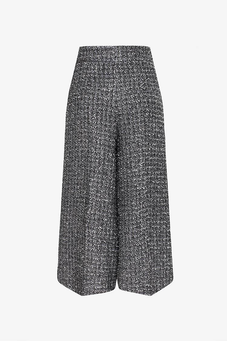 Sly 010 Culottes aus glitzerndem Tweed Outlet