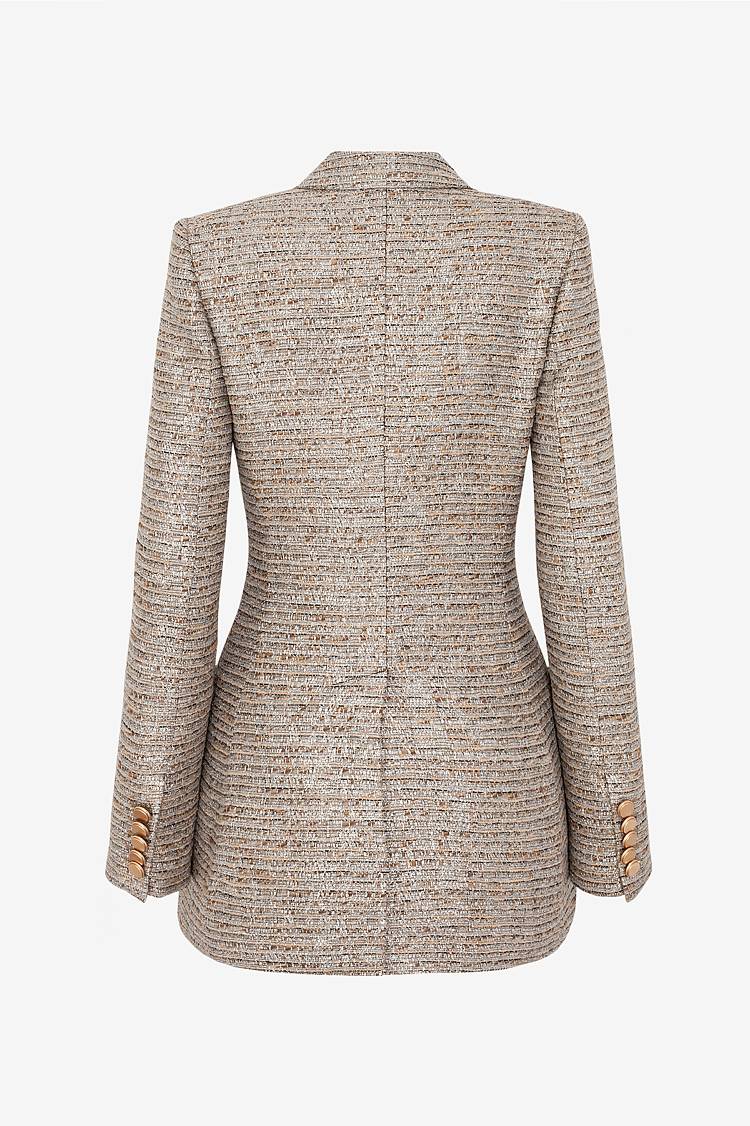 Sly 010 **Doppelreihiger Blazer aus Tweed** Auslauf
