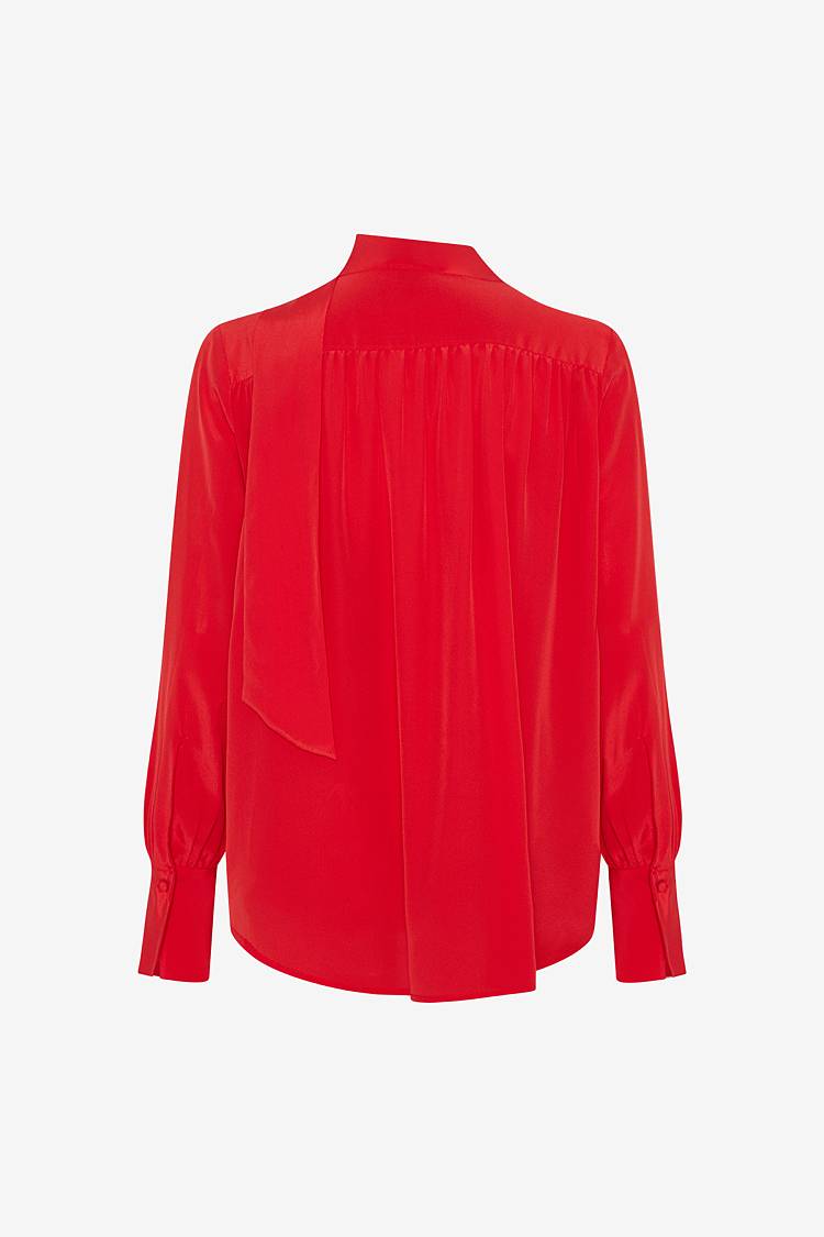 Sly 010 Seidenbluse mit Schluppe Exklusivangebot