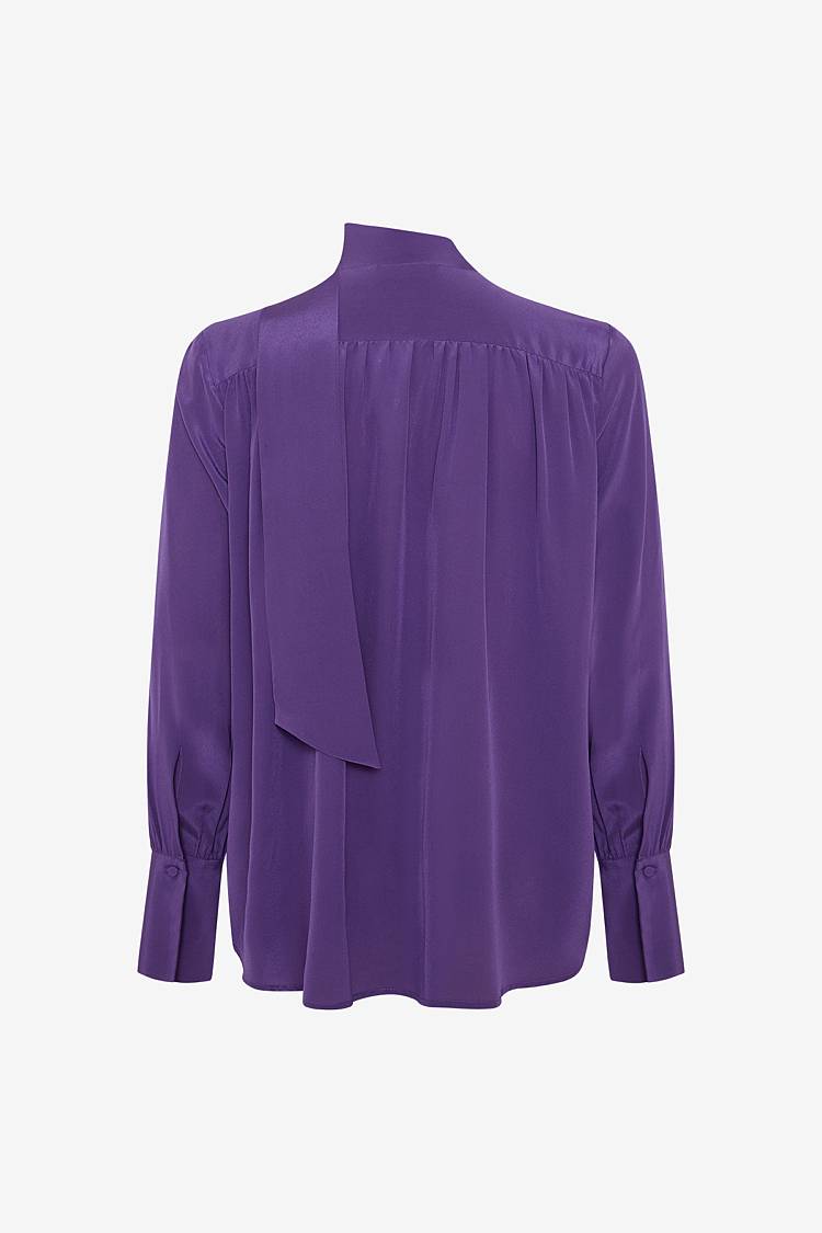Sly 010 Bluse mit Schal-Detail Saisonschlussverkauf