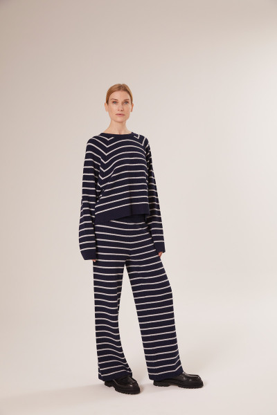 Sosue Stripe Knit Jogger Stripes Angebote