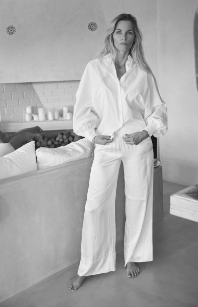 Sosue Bluse Antonia Slim White Rabatt