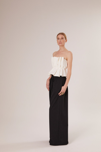 Sosue Pleat Top White Osterangebot