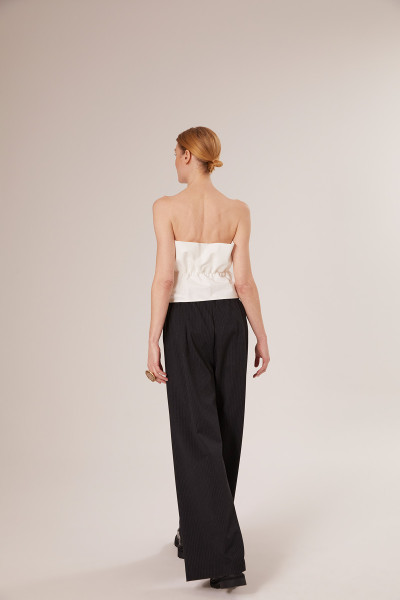 Sosue Pleat Top White Osterangebot