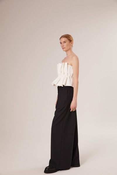 Sosue Pleat Top White Osterangebot