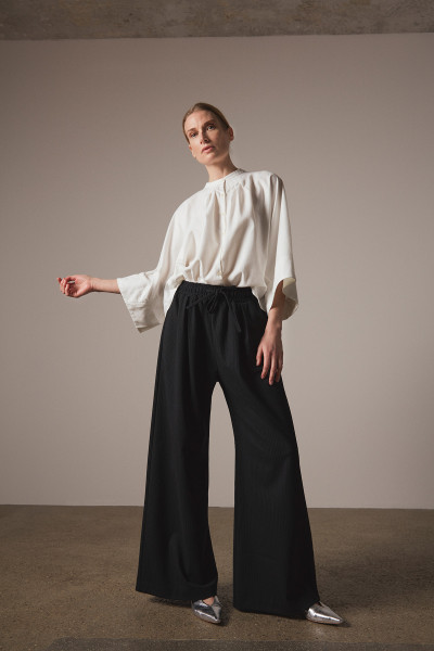 Sosue Pants Pinstripe Black Muttertagsangebot
