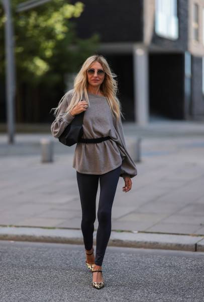 Sosue Leggings SoSUE- 80% Recycled Grey Tägliche Deals