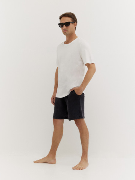 Sosue Short Cotton Black Tiefpreis